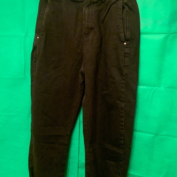 Zara Bagging Jeans with Ruffle Waist - Picture 1 of 5